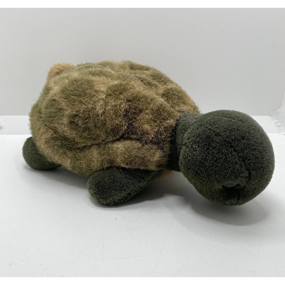 Vintage Turtle Tortoise GUND 1987 Made in Korea 9" Plush Stuffed Animal Toy